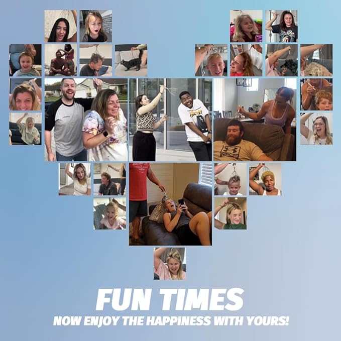 Head Massager Scalp, Electric Scalp Massager with 20 Metal Fingers – Head Scratcher & Hair Massage Tool, Waterproof Relaxation Device for Men and Women