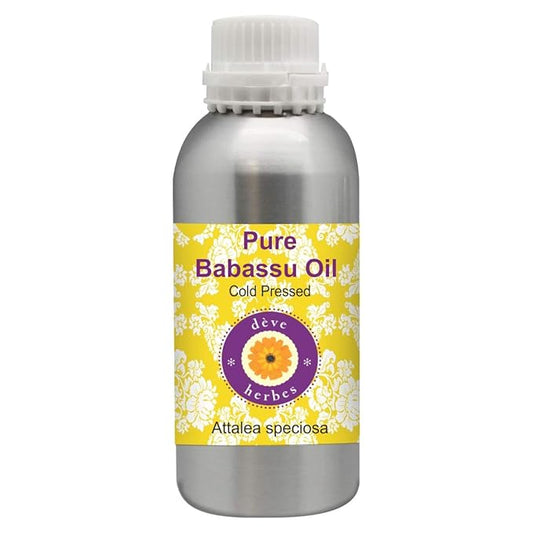 dève herbes Pure Babassu Oil (Attalea speciosa) Cold Pressed 1250ml (42 oz)