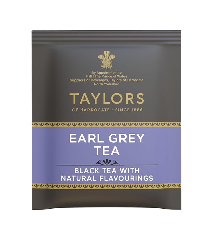 Taylors of Harrogate Earl Grey, 100 Count (Pack of 1)