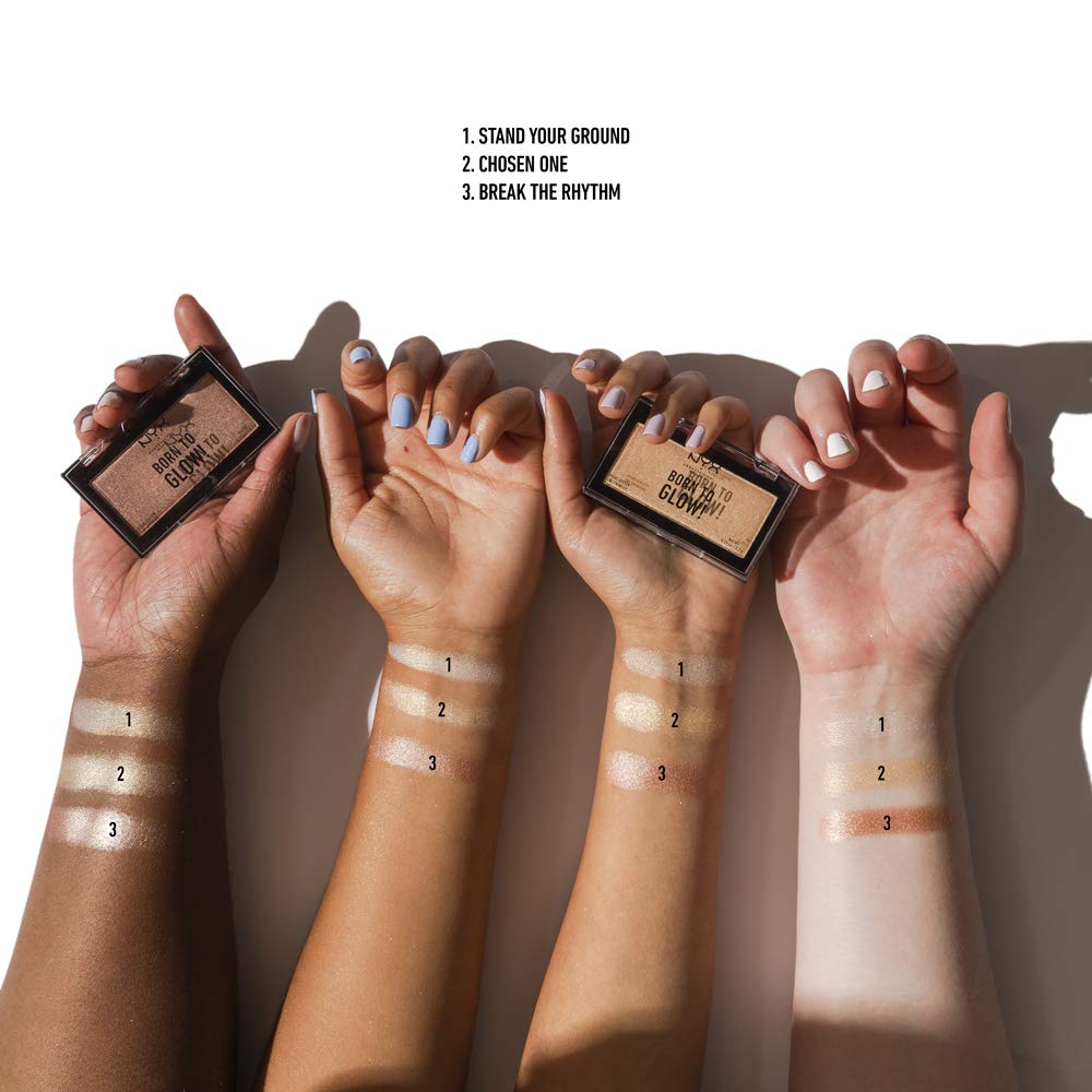 NYX PROFESSIONAL MAKEUP Born to Glow Highlighter Singles, Break The Rhythm