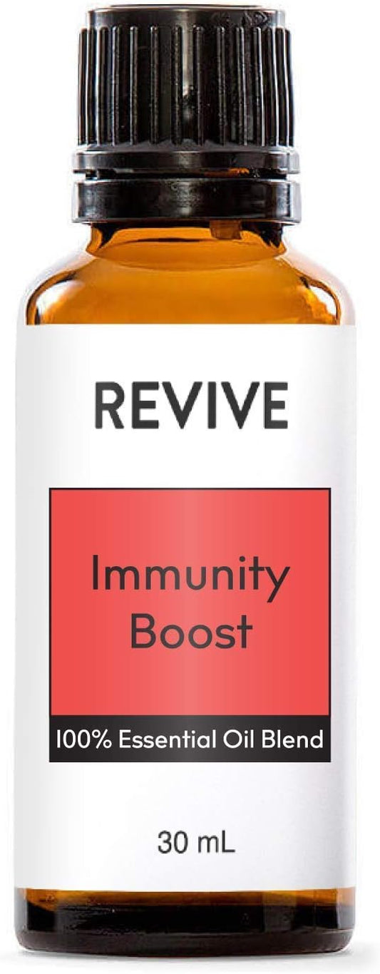 Immunity Boost Essential Oil Blend 30mL by Revive Essential Oils - 100% Pure Therapeutic Grade, for Diffuser, Humidifier, Massage, Aromatherapy, Skin & Hair Care