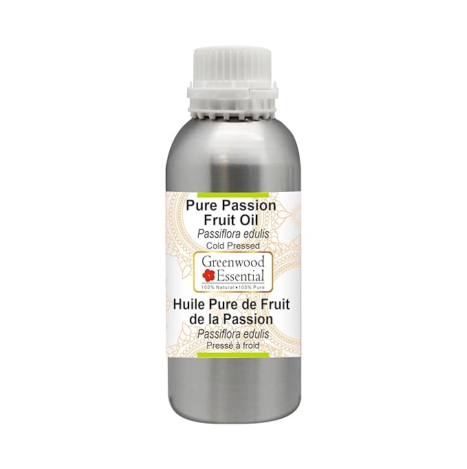 Pure Passion Fruit Oil (Passiflora edulis) Cold Pressed 1250ml (42 oz)