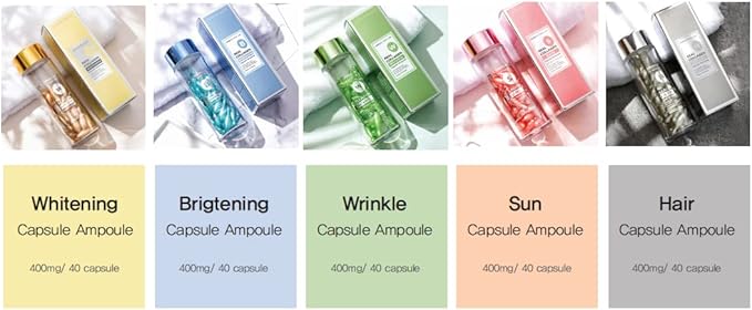 CONG'S SKIN LAB Premium Collagen Multi Vita Nourishment Hair Care Ampoule 【Hair Treatment】 【40 Capsule】 【Made in Korea】