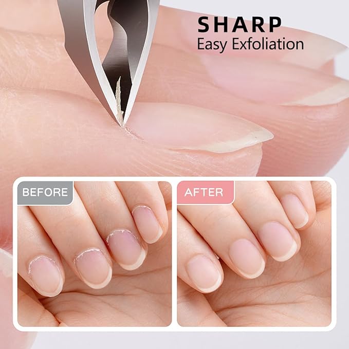 Cuticle Trimmer 3/4 Jaw Extremely Sharp Cuticle Nippers Scissors Stainless Steel Clippers Cutter Remover Pedicure Manicure Nail Tool, cuticle pusher, nail cuticle trimmer professional cuticle cutter