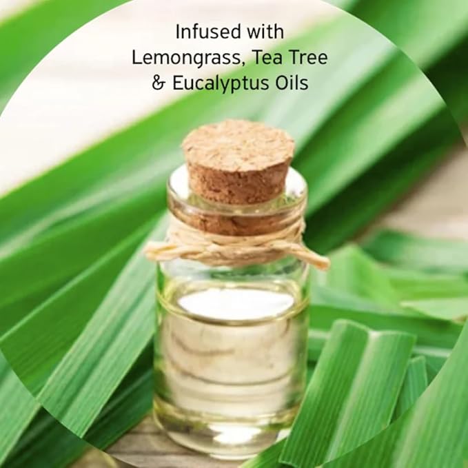 Cuccio Naturale Lemongrass & Tea Tree Cuticle Oil 2.3 Oz – Revitalizing Hydration Treatment with Vitamin E & Eucalyptus, Fast-Absorbing Formula for Dry, Cracked Cuticles and Healthy Nails