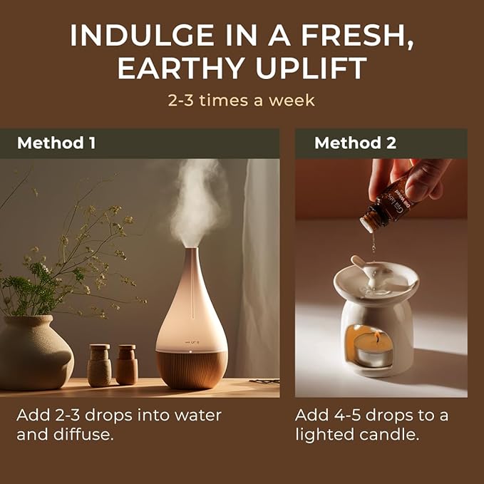 Gya Labs Dill Essential Oil for Diffuser & Candle Making Scent - 0.34 Fl Oz - 100% Pure Natural Dill Oil for Massages, Skin, Aromatherapy DIY & Candle Making - Spicy Earthy & Sweet Scent