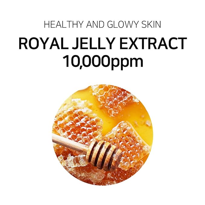 I'M SORRY FOR MY SKIN Facial Skin Ampoule, Korean Skin Care Serum for Face with Propolis, Adenosine and Niacinamide, Anti-Wrinkle & Nourishing Effect (Honey Beam Ampoule)