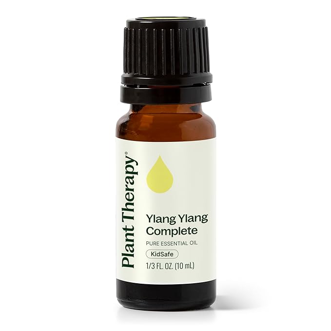 Plant Therapy Ylang Ylang Complete Essential Oil 100% Pure, Undiluted, Natural Aromatherapy, Therapeutic Grade 10 mL (1/3 oz)