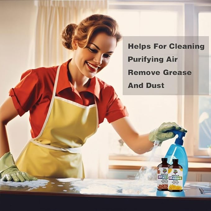 Lavender Essential Oil (4 oz) – 100% Pure Fragrance Oil for Diffusers, Humidifiers, Aromatherapy, Relaxation, Bath, Massage, Candles, Soap Making, DIY, Home Cleaning, Gifts – Gentle Floral Fragrance