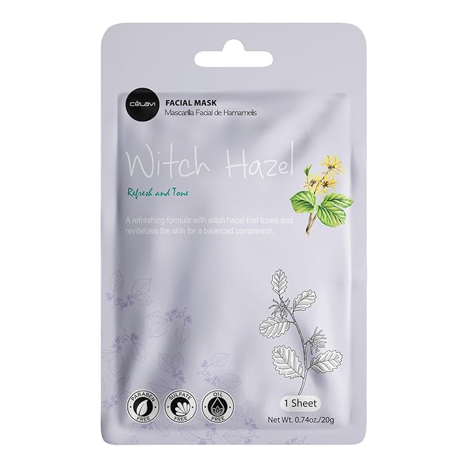 Celavi Essence Facial Face Mask K-Beauty Skincare Korea Skin Care Moisturizing (4 of each) B Set