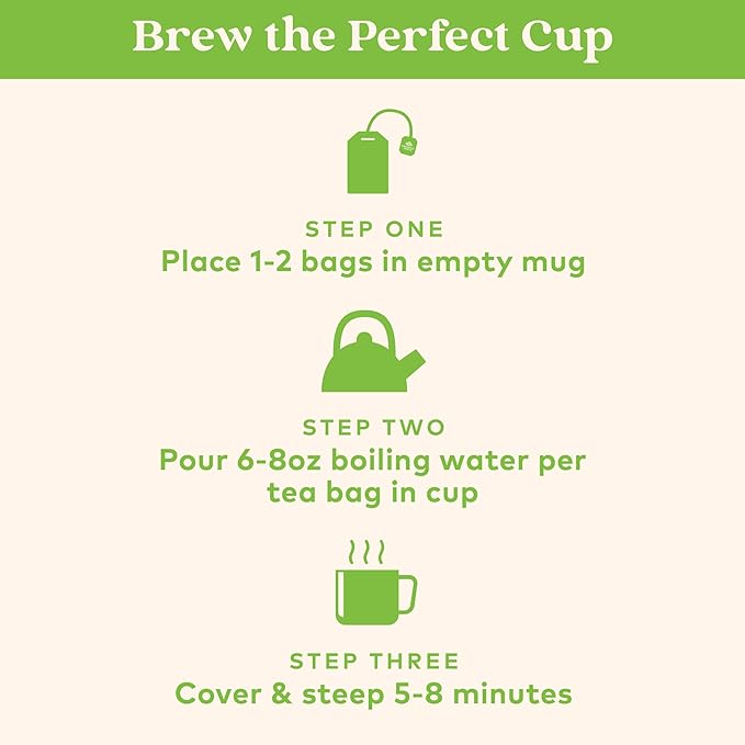 ORGANIC INDIA Tulsi Moringa Tea Bags - Holy Basil, Lemongrass, Moringa Leaves, Stress Relieving & Nourishing, Immune Support Tea, Vegan, Certified Organic, Caffeine-Free - 18 Infusion Bags, 6 Pack