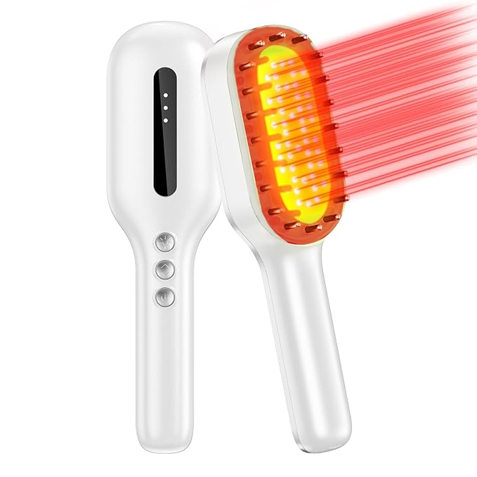 Laser Therapy Hair Growth Comb,FDA Cleared laser comb for hair growth,Red Light Electric Scalp Massager