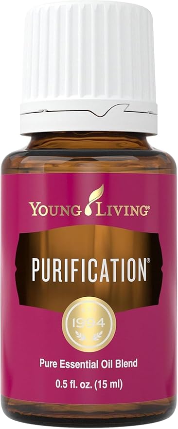 Young Living Purification Essential Oil Blend, 15ml - Aromatherapy Diffuser - Ideal for Cleansing Skin - Skincare and Beauty Addition - Pure & Natural