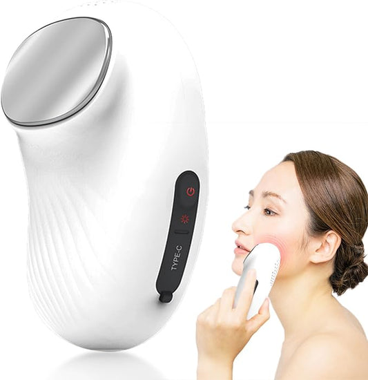 Face Massager – 2024 New Electric Face Lifting for Skin Tightening, Firming, Skin Care Tools – Cool&Heat Modes for Rejuvenation, Toning, Wrinkle Reduction