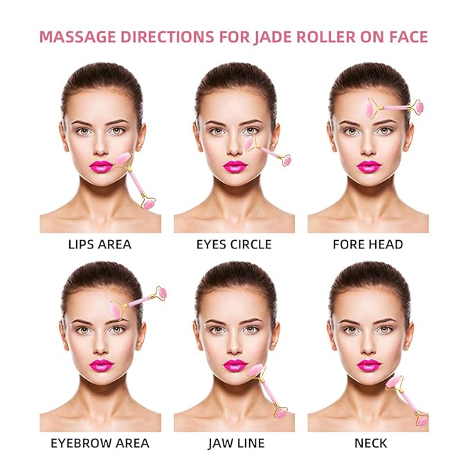 Jade Roller And Gua Sha Set