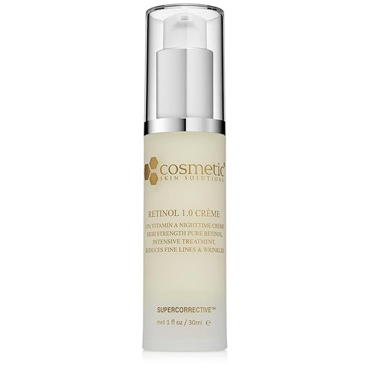 Retinol 1.0 Crème - 1.0% Vitamin A nighttime crème, high strength - 1 oz / 30 ml e