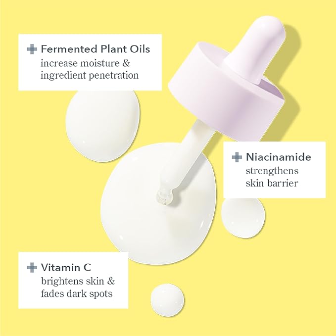 Beekman 1802 Oh! Mega Milk Facial Oil - Includes 1 fl oz & 0.5 fl oz Bottles - Niacinamide & Vitamin C - Barrier Boosting - Fragrance Free - Intensely Hydrates & Softens - Cruelty Free