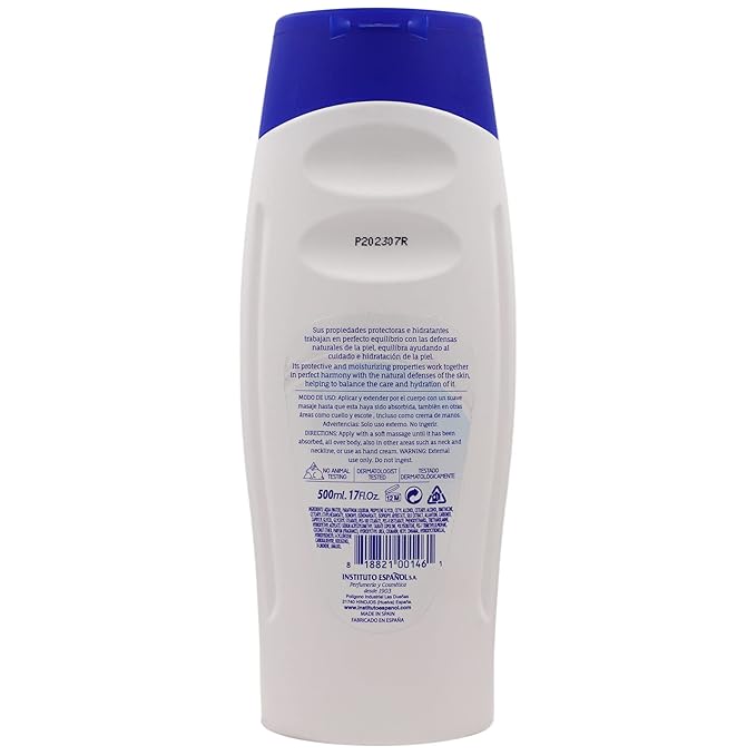 Avena Instituto Español Body Lotion Soft, Moisturizer, Softens and Smoothens your Skin, 2-Pack of 17 Fl Oz, 2 Bottles