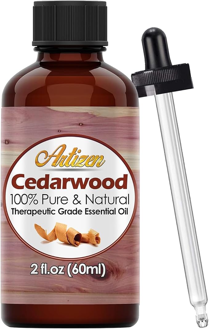 Artizen 2oz Oils - Cedarwood Essential Oil - 2 Fluid Ounces