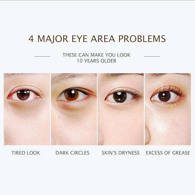 BIOAQUA 30 Pairs Eye Mask Moisturizing Hydrating Anti-Wrinkle Anti-Aging Remove Dark Circles Smooth Nourishing Refreshing (GREEN)