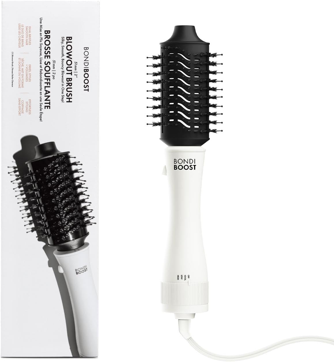 BondiBoost 51 mm Blowout Brush Pro 3-in-1 Hair Dryer Brush