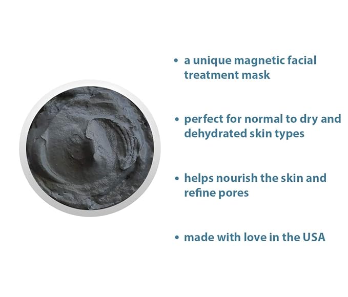 Raya Hydro-Magnetic Mud Masque (677) | Nourishing Facial Treatment Mask for Dry Skin | Magnetic Minerals Help Refine Pores and Improve Complexion