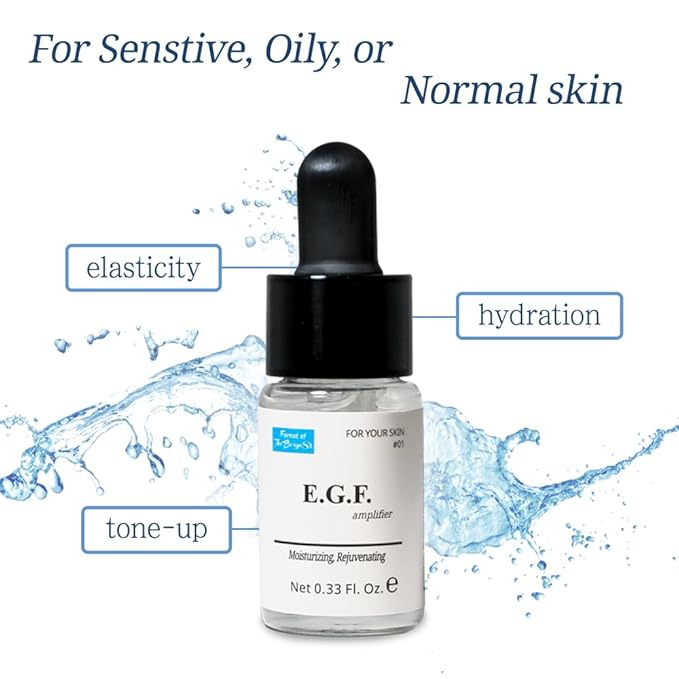 EGF Serum Epidermal Growth Factor 0.33 Fl. Oz. 10ml
