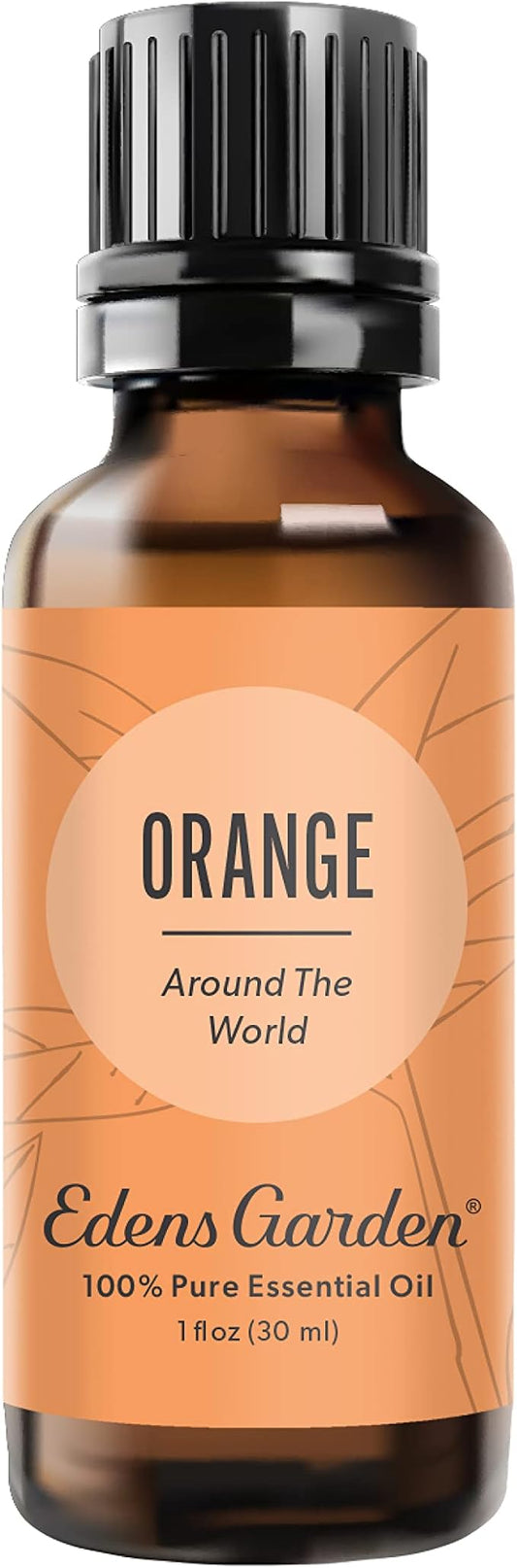 Edens Garden Orange Around The World Essential Oil- 100% Pure Premium Grade, Undiluted, Natural, Therapeutic, Aromatherapy, The Best for Diffuser, Skin, Candle, Laundry 30 ml (1 fl oz)