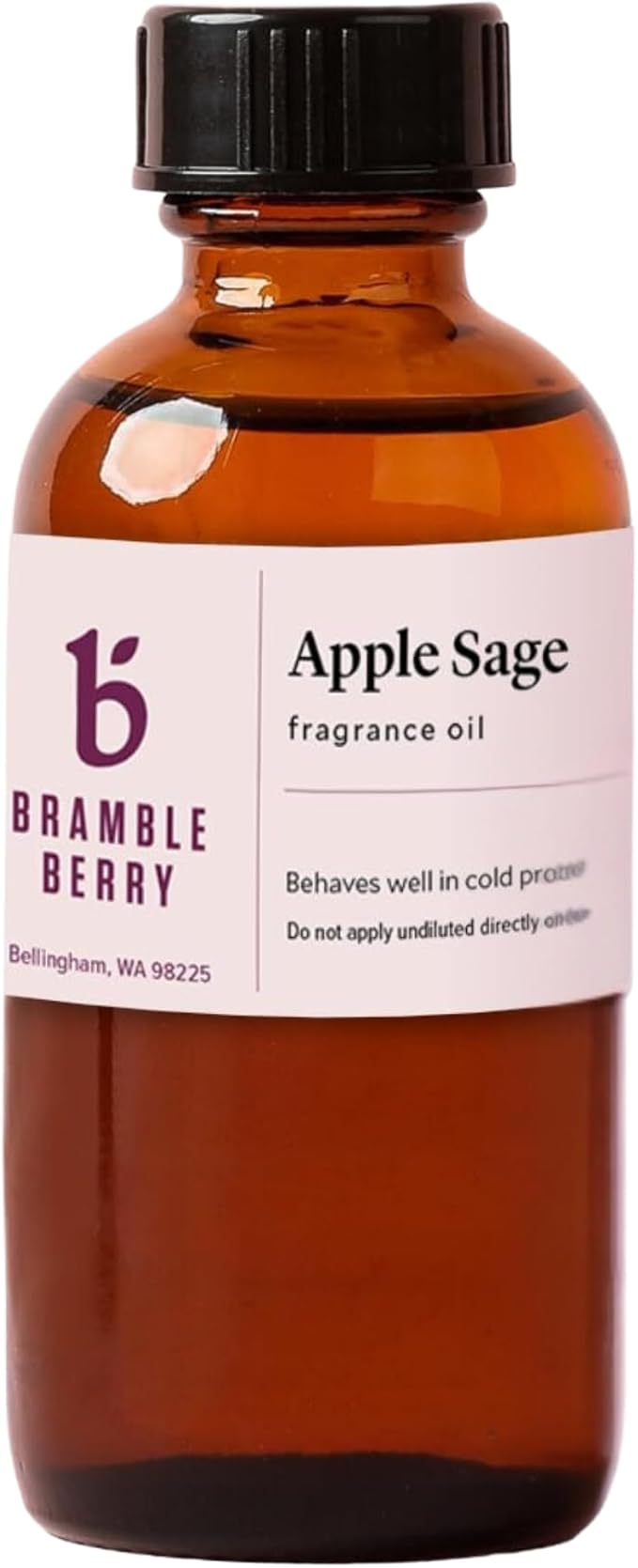 Bramble Berry Apple Sage Fragrance Oil (2 Fl oz) | Great for Making DIY Soap, Candles, Lotion, Bath Bombs, Skin & Body Care | Vegan, Phthalate & Paraben Free