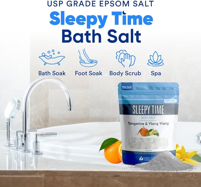 Sleepy Time 32 Ounces Epsom Salt with Essential Oils