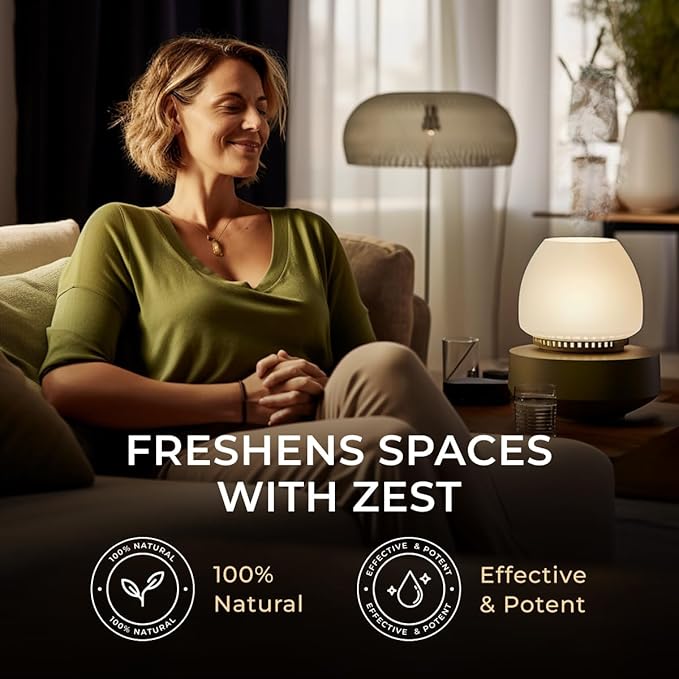 Gya Labs Tangerine Essential Oil for Diffuser - 0.34 Fl Oz - 100% Pure Natural Tangerine Oil for Skin, Massage, DIY Fragrances & Candle Making - Zesty Sweet & Fresh Scent Aromatherapy