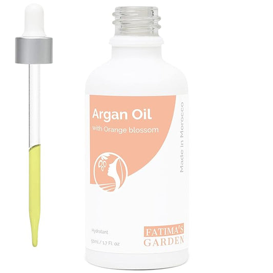 Fatima's Garden Argan & Orange Blossom Oil - Moisturizing Oil, 50ml