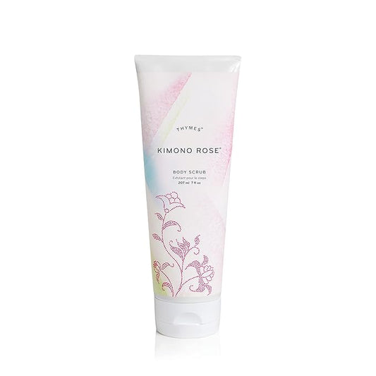 Thymes Body Scrub - 7 FL Oz - Kimono Rose