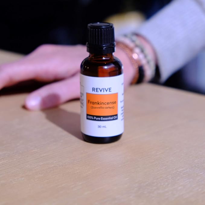 Frankincense Boswellia Carterii 30mL by Revive Essential Oils - 100% Pure Therapeutic Grade, for Diffuser, Humidifier, Massage, Aromatherapy, Skin & Hair Care…