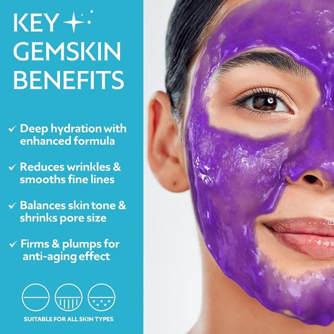 Jelly Mask set of 3 Combo Pack Gold + Topaz + Diamond