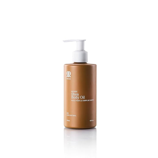 R&R Intense Shea Body Oil – Fast-Absorbing & Lightweight – Hydrating Body Oil for Dry Skin – Shea Butter Oil for Skin & Massage – Rich in Vitamin A, E & F for Nourished & Soft Skin