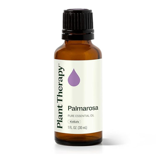 Plant Therapy Palmarosa Essential Oil 100% Pure, Undiluted, Natural Aromatherapy, Therapeutic Grade 30 mL (1 oz)