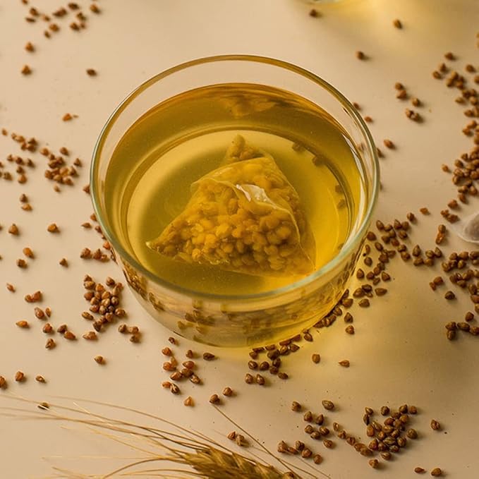 TEARELAE - Himalayan Tartary Buckwheat Teabags 6.35oz/180g (6g x 30 Bags) - Pure Natural Buckwheat Tea - Caffeine Free - Roasted Nuts Aroma - Non-GMO