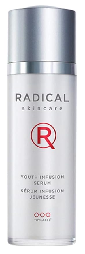 Radical Skincare Youth Infusion Serum - Evens Skin Tone, Reduces Fines Lines & Wrinkles - Hydrates & Smooths Skin - For All Skin Types Including Sensitive Skin - Paraben & Cruelty Free (1 fl oz)