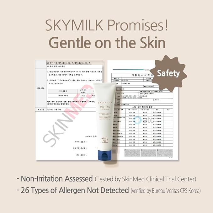 Centella Soothing Serum with Donkey Millk | 100ml 3.38 Fl.Oz | Cooling | Moisturizing | Anti- Inflammatory | Hypoallergenic | Ideal for Sensitive Skin