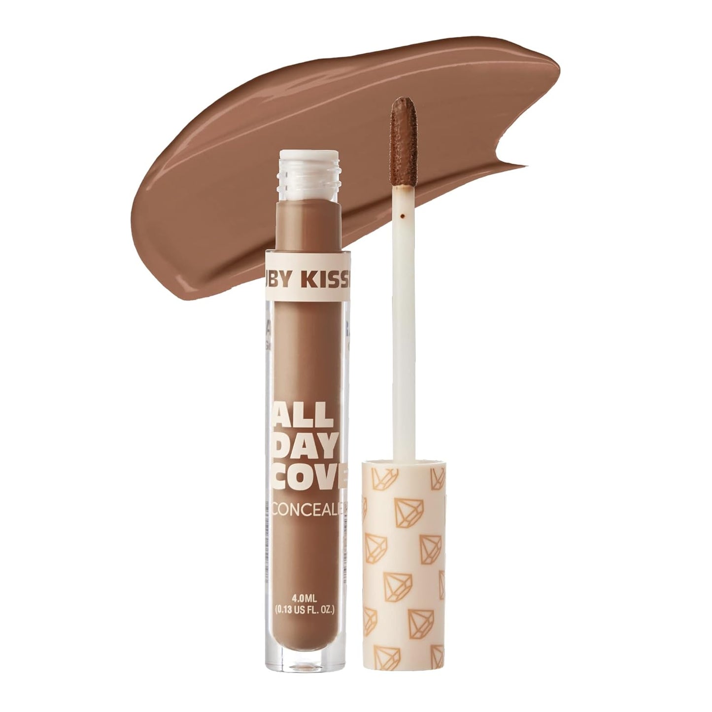 Ruby Kisses All Day Concealer Lightweight Full Coverage Multi-Use Concealer 0.13 Fl Oz (4-2 Nutella Toast (11))