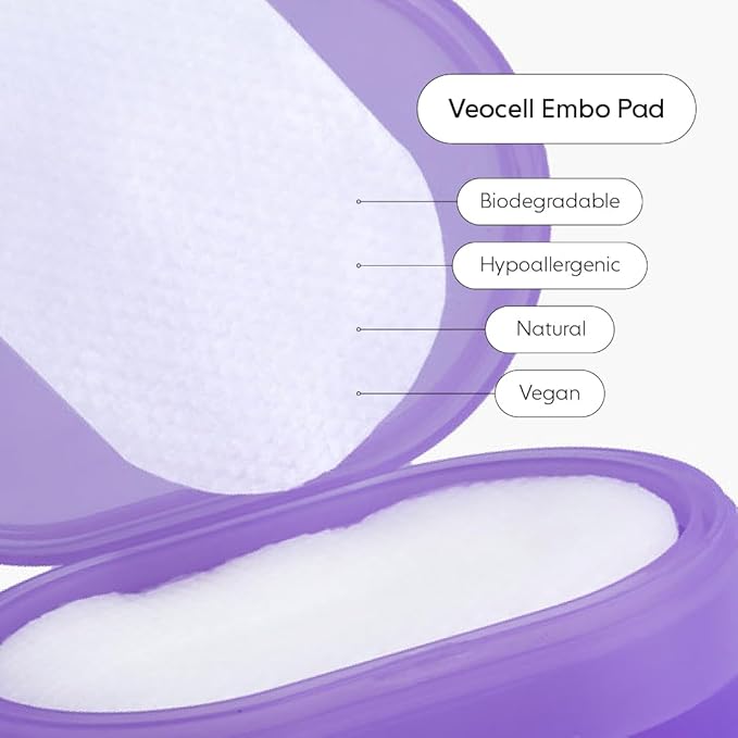 LOOPS MicroCellular Moisturizer Korean Skincare - Nourish, Replenish, and Rebalance - Collagen Boosting, Restoring, Moisturizing Skin Care - Pre-soaked Veocell Embo Pad - Anti-Aging Face Moisturizer