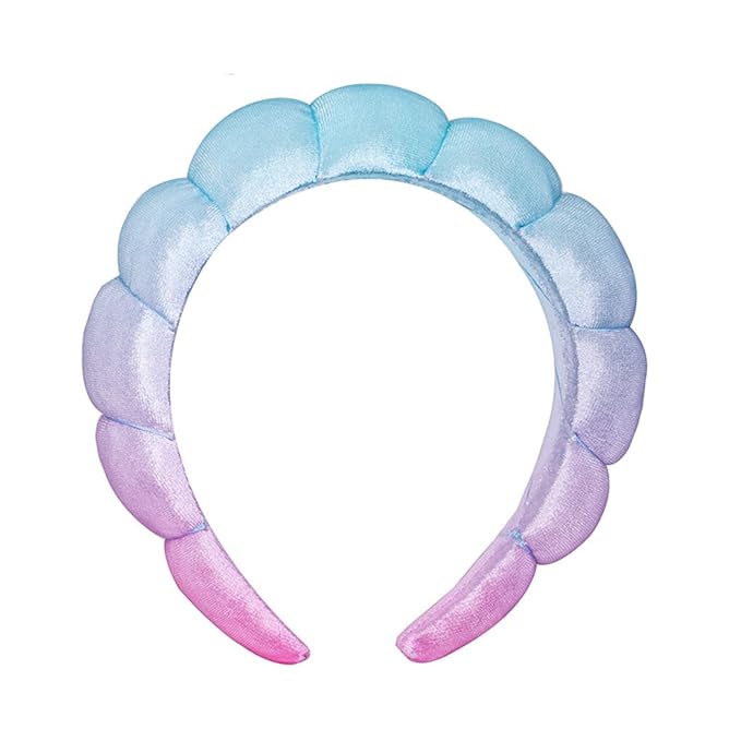 Lilly Pulitzer Self Care Kit, Spa Gift Set for Women with Spa Headband, 2 Face Wash Pads, 2 Wristbands, and Scrunchie (Summer Serenade)