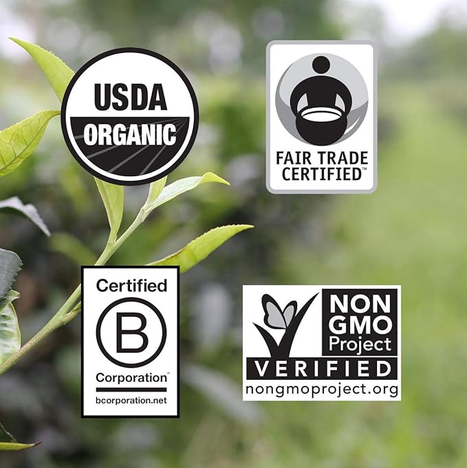 Numi Organic Tea Breakfast Blend, 18 Count Box of Tea Bags, Black Tea (Packaging May Vary)