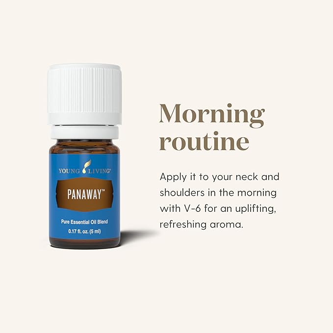 Young Living PanAway Essential Oil Blend - Clove, Helichrysum, Peppermint, and Wintergreen - 5 ml