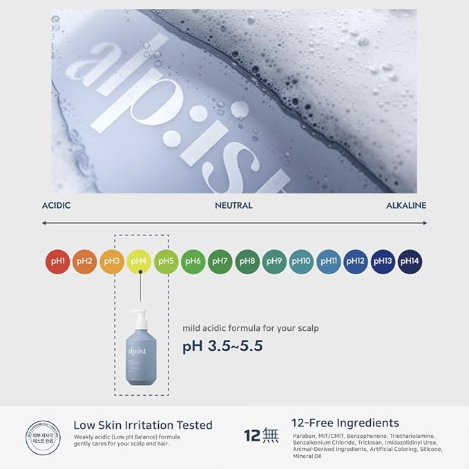 Kerasys alp:ist Vegan Formula Sulfate Silicone Paraben Free Nature alpist Scalp Care Pure Lily Fragrance 24.68 fl oz / 730 ml (Treatment, 2-Pack)