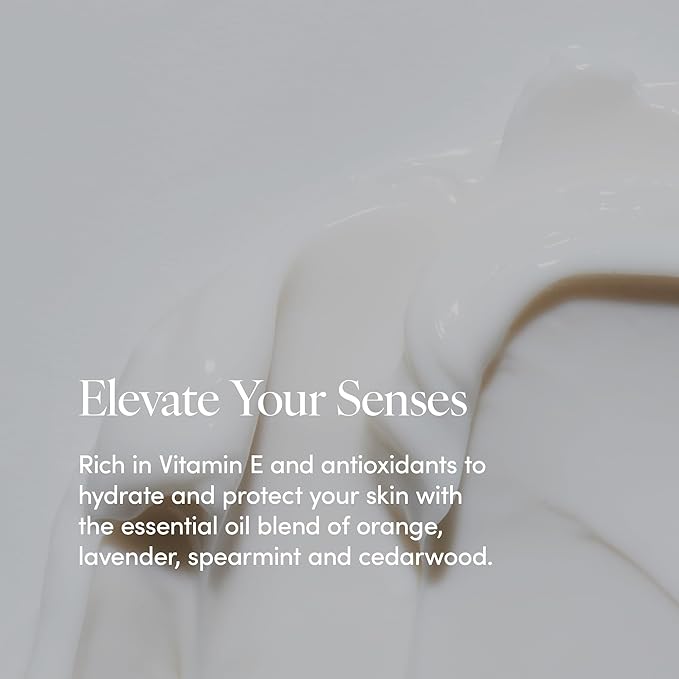 LATHER - Bamboo Crème Body Moisturizer, 8 fl oz - Daily Hydrating Body Lotion - Essential Oils & Vitamins - Shea Butter, Avocado Oil, Aloe, & Chamomile - Vegan & Cruelty Free - Beauty & Skin Care