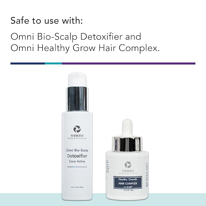 Omni Bioceuticals Bio-Scalp Exosome Care Active, Pack of 2 Treatments