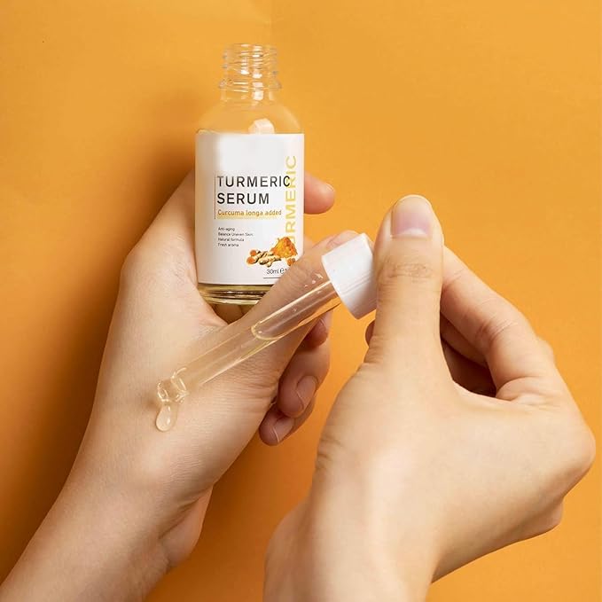 Lumibalm for urmeric Dark Spot Serum Oil, Turmeric Face Serum Oil, Bright Skin Dark Spot Corrector Face,Turmeric Facial Serum,Turmeric Face Serum Oil,Turmeric Face Oil Moisturizing.