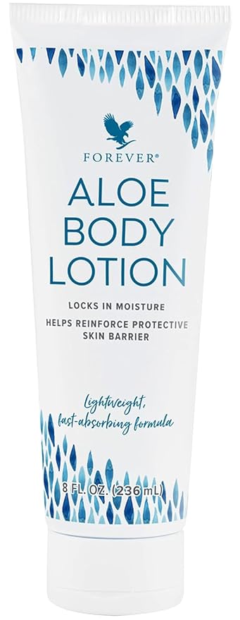 Forever Living - Aloe Body Lotion - Fast-Absorbing and Hydrating Moisturizer for Youthful Skin - Vegan and Gluten-Free - Light Floral Scent - 8 fl oz